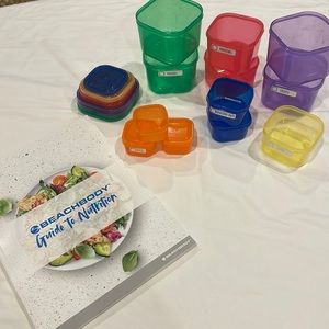 21 day fix containers and BeachBody Guide to Nutrition